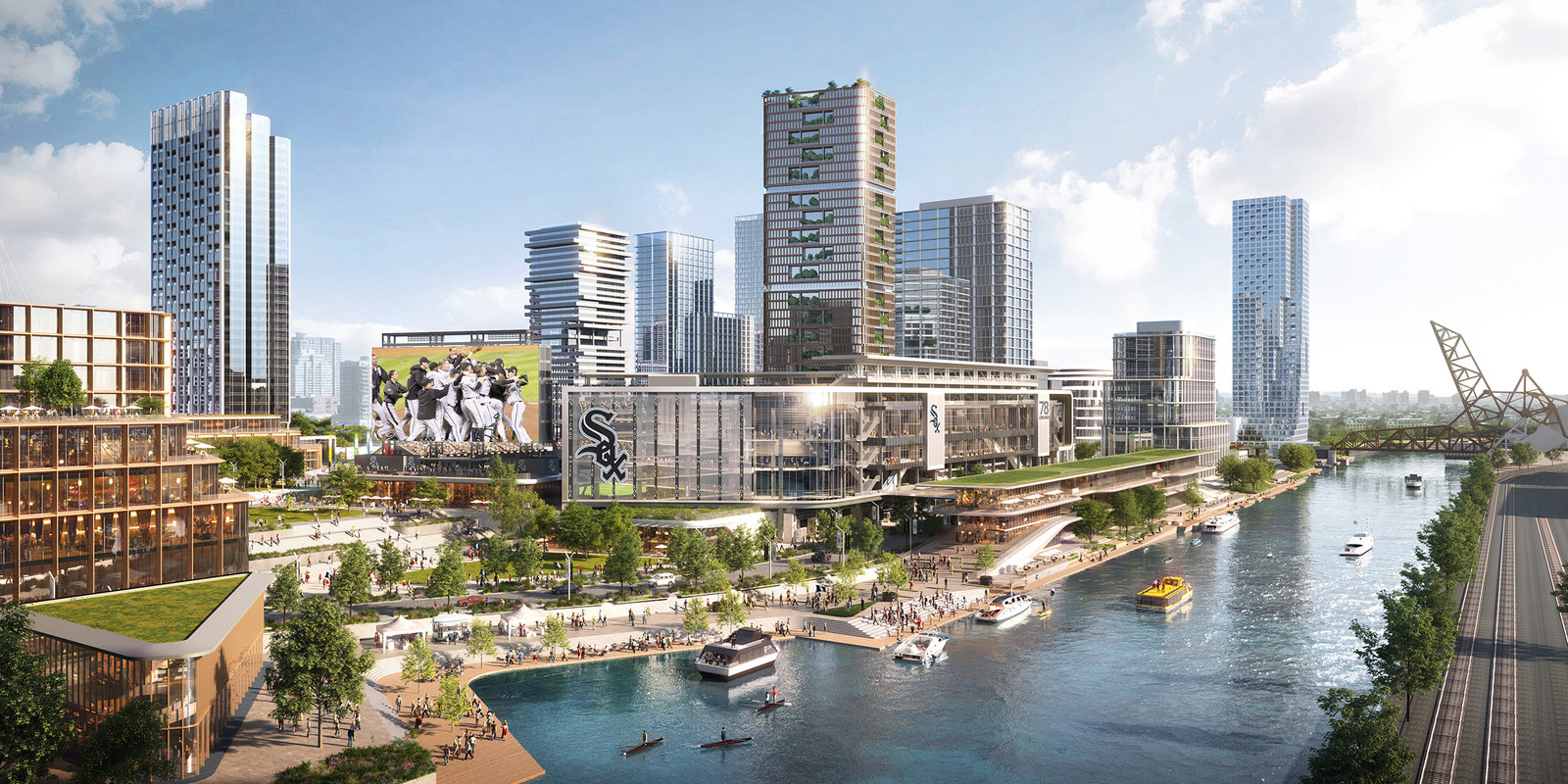 The 78 featuring the White Sox Ballpark, Situated on Chicago's Riverwalk_City Centers Hero.jpg