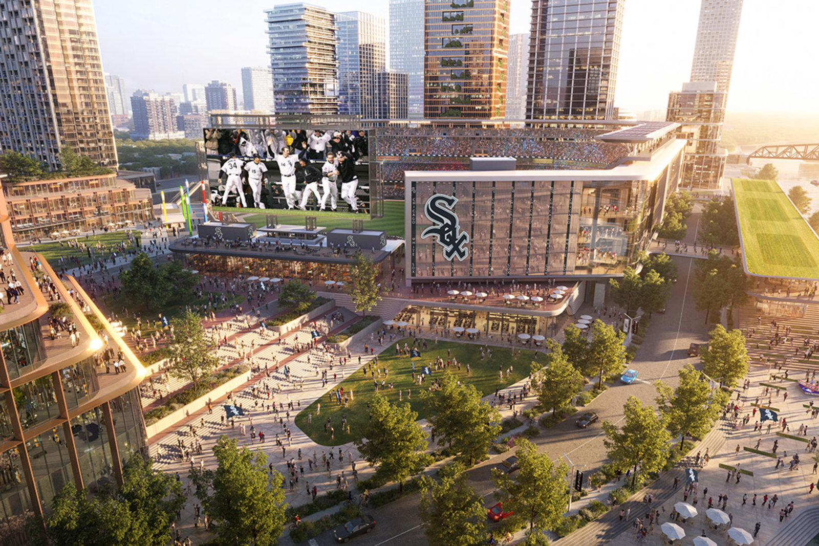The 78 featuring the White Sox Ballpark, Activated Public Spaces Vibrant Year-Round Gallery.jpg